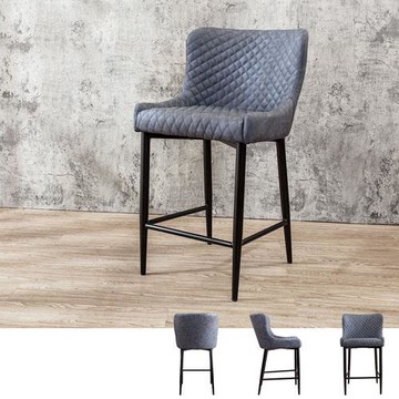 Boden-迪洛工業風吧台椅/吧檯椅/高腳椅