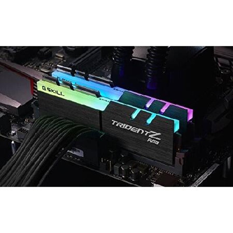 G.SKILL F4-3200C14D-16GTZRトライデントZ RGBシリーズ16 GB（8 GB x 2