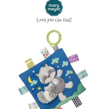 標籤動物安撫沙沙紙-帥浣熊