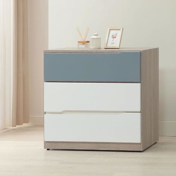 Boden-伍迪2.7尺三斗櫃/三抽收納櫃/置物櫃