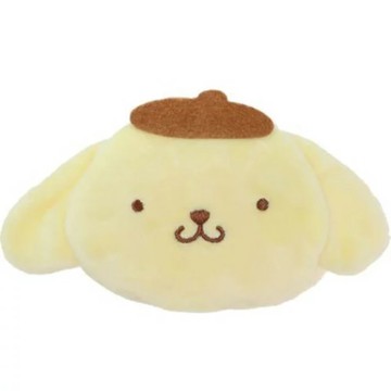 小禮堂 布丁狗 絨毛造型口金零錢包 (大臉款) 4549479-048404