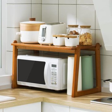 廚房置物架臺面多層調料架微波爐架子調味置物收納架用品家用大全