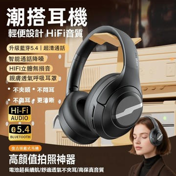 現貨🚀藍芽耳機 無線耳機 頭戴式耳機 主動降噪 高音質 長續航 可折疊 運動/電腦/遊戲耳機 耳罩耳機 智能降噪藍牙耳機