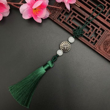 張云雷同款紐扣吊墜 二爺同款扭扣新款鏤空大褂扣子流蘇掛件多色