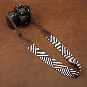 cam-in 編織系列專業時尚相機背帶 通用接口 cam8666