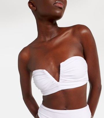 Jade Swim Calla ruched bikini top