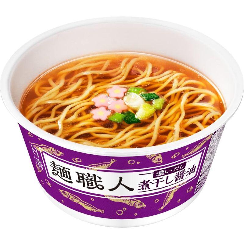 日清食品 日清麺職人 濃いだし 煮干し醤油 87g ×12個