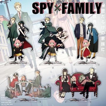優品間諜家家酒 SPY FAMILY  動漫周邊 亞克力大立牌 阿尼亞 勞埃德 約爾 動漫擺件