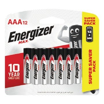 勁量鹼性電池4號-12入