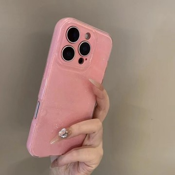 【高顏值】晶瑩閃粉 果凍軟殼 防摔手機殼 用於iPhone16 15 14 13 12 11 ProMAX x xmax