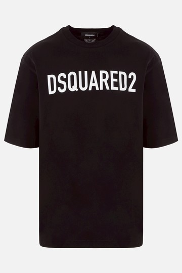 DSQUARED2 lettering logo printed cotton t-shirt Man