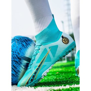 正品tf碎釘fg長釘專業足球鞋男女兒童男童小學生成人比賽訓練鞋