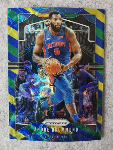 2019-20 Panini Prizm #92 德拉蒙德（Andre Drummond）三色折