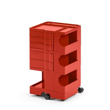 B-LINE Boby 收納推車 高尺寸五抽屜 香料橘