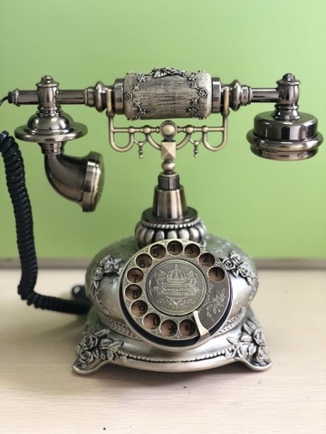 歐式轉盤電話機復古田園風格座機電話機電商電話機美韻聲「限時特惠」