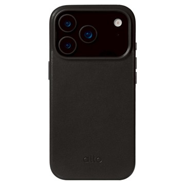 alto 奧沰 Clop 磁吸皮革手機殼  iPhone 17 Pro  渡鴉黑