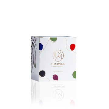 Charming 喬名巧克力 頂級迦納可可沖泡飲 『綜合15入』分享大白盒