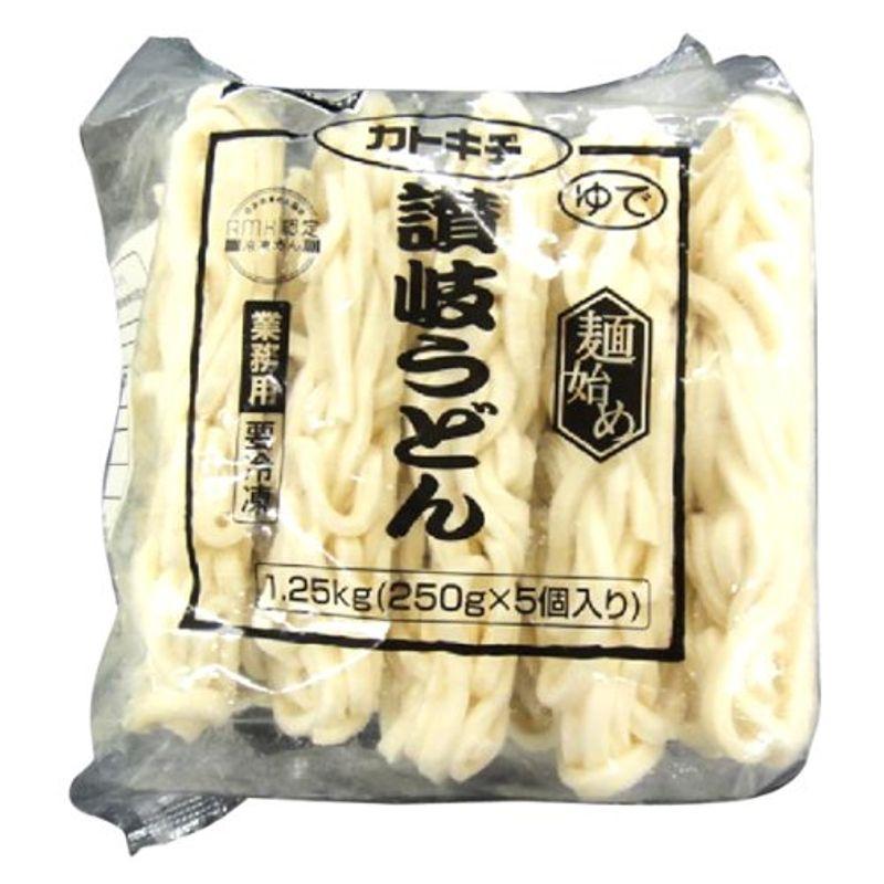 テーブルマーク 麺始め讃岐うどん２５０（緑） ２５０ｇ ５個 4個セット 冷凍