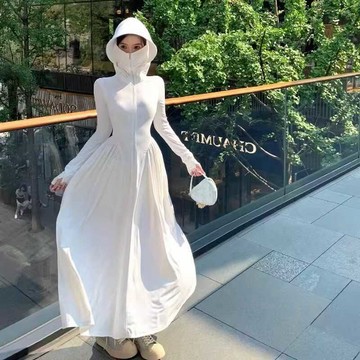 🚀台灣出貨+虧本衝評🚀日本🇯🇵 夏季防曬衣女2026新款冰絲輕薄透氣防紫外線中長款防曬服修身外套