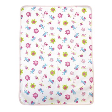 小綠豆居家百貨 竹纖維三層嬰兒防水隔尿墊  60 x 90cm  動物園  1個