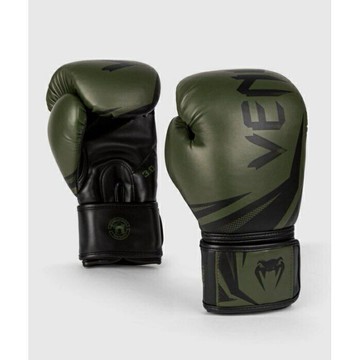 『VENUM旗艦館』16oz VENUM Challenger 3.0 拳套 挑戰者手套初學者-軍綠色 3525200