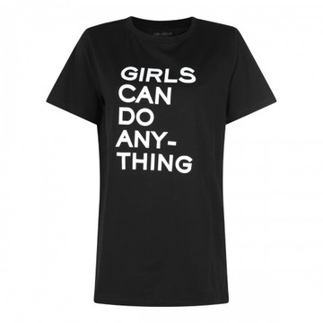 Zadig & Voltaire - Black Cotton T-shirt L