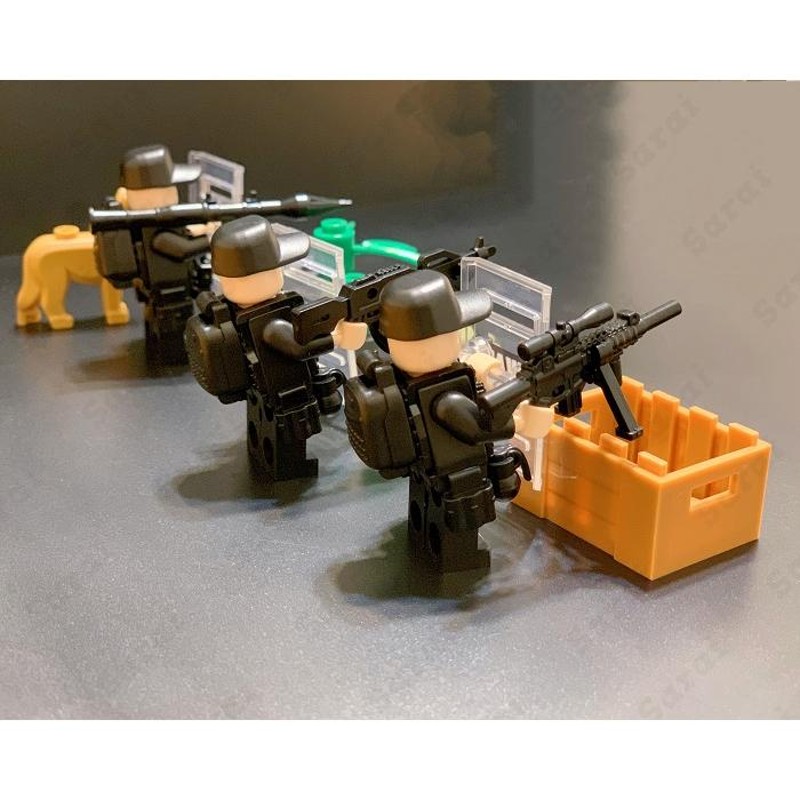 LEGO レゴ 互換 ブロック SWAT 警察 特殊部隊 アンチテロ部隊 6体