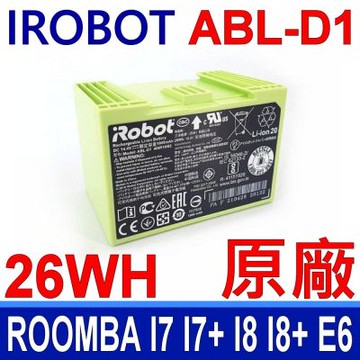 IROBOT ABL-D1 原廠電池 E5 i7 i7+ i8 i8+ ABL-D2A 1800mAh