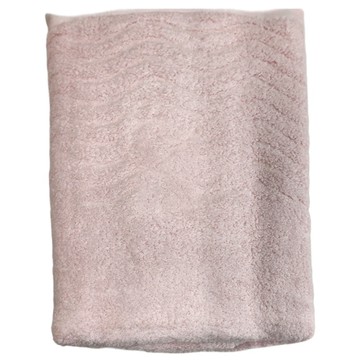 LIFE 來福牌 超激澎鬆柔軟波浪浴巾 71x132cm 100%棉 台灣製  粉色  1條