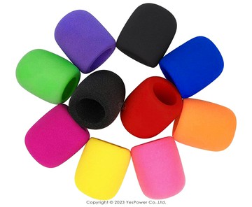 M-02 加厚款麥克風泡棉 適用一般有線無線麥克風/台灣製/5色選擇