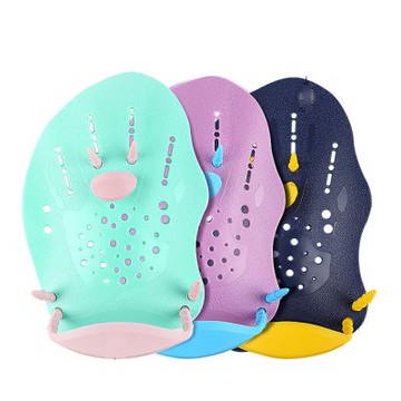 大友los2173馬卡龍色硅膠潛水助泳蹊戶外游泳手臂提高泳速泳姿訓練成人兒童劃