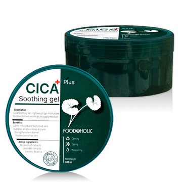 韓國FOODAHOLIC積雪草舒緩修護凝膠300ml