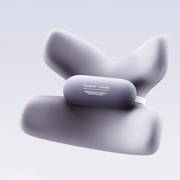 蝴蝶護腰靠枕 (升級款) 雙蝶翼環抱設計 精準護腰 舒適支撐 升級款-黑色