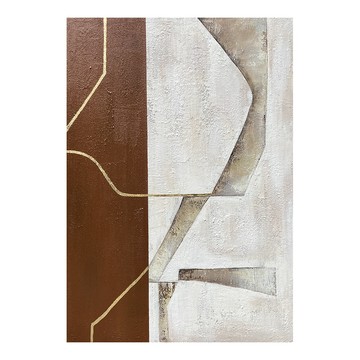 御畫房 當代國家級展覽畫家 抽象系列手繪油畫70×100cm(DB-105)