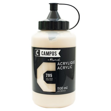 CAMPUS 康普思 壓克力顏料 N131761 705 暖灰色  500ml  1色