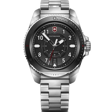 VICTORINOX 瑞士 JOURNEY 1884 200米潛水腕錶(VISA-242009)黑/43mm
