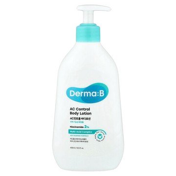 Derma:B, AC 控制身體乳，抗瑕疵，13.52 液量盎司（400 毫升）