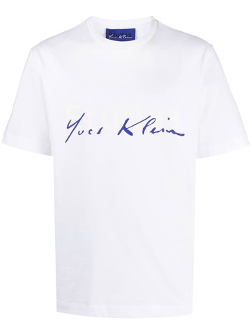 Etudes - logo-print cotton T-Shirt - unisex - Organic Cotton - XS - White