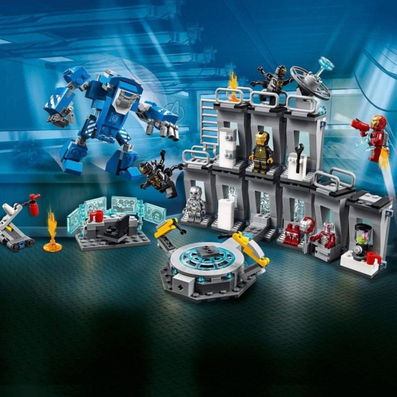 お取り寄商品 LEGO 76125 アイアンマンのホール・オブ・アーマー 新品