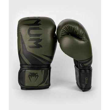 【VENUM旗艦店】10oz~16oz VENUM Challenger 3.0 拳套 挑戰者手套初學者-軍綠色