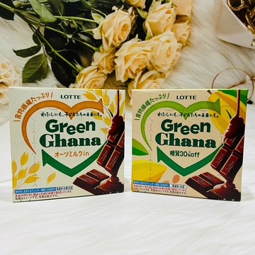 日本  LOTTE 樂天 Ghana 加納 可可製品 可可糖 48g 多款供選