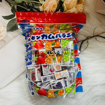 日本 丸川製果 家庭號口香糖 綜合風味口香糖 350g 草莓/葡萄/青葡萄/柳橙/可樂｜全店$199免運