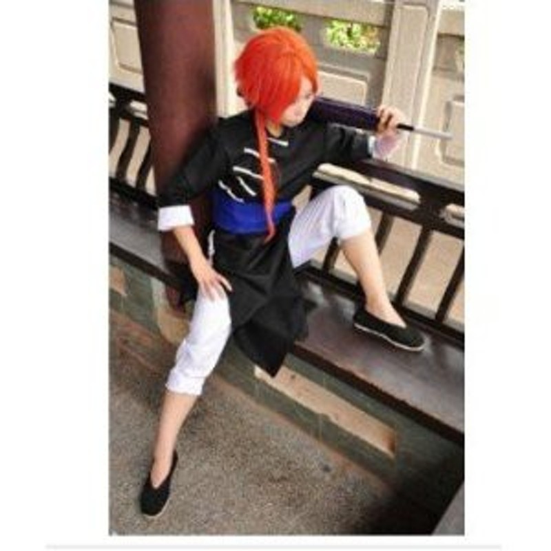 Dk069 銀魂 神威カンフー マント付きコスプレ衣装 完全オーダーメイド 通販 Lineポイント最大1 0 Get Lineショッピング