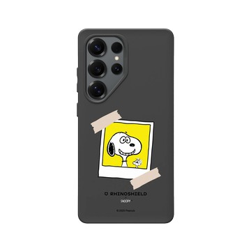 Galaxy S25 Ultra SolidSuit 黑 - 史努比 Snoopy - 拍立得-來！笑一個