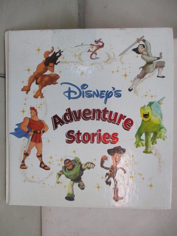 【書寶二手書T4／少年童書_EMJ】Disney's Adventure Stories_Sarah Heller