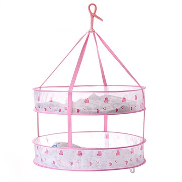 家用防風曬衣籃晾衣服網兜可折疊曬毛衣專用襪子干貨的平鋪晾衣架