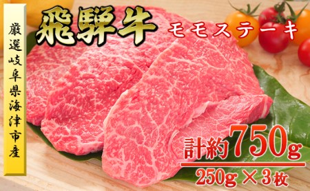 海津市産モモステーキ250g×3 