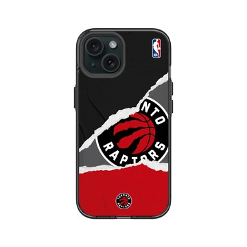 iPhone 15 Clear 酷墨灰 - NBA - 熱血系列-多倫多暴龍 Toronto Raptors - Sweat and Tears