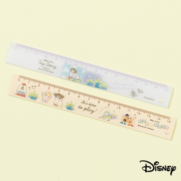 迪士尼｜日貨 返校日玩具總動員15公分定規尺 巴斯光年 胡迪 定規尺 畫畫 尺 文具 SS175