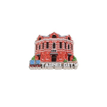 台灣旅遊地標磁鐵 - 西門町紅樓款